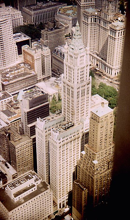 The Civic Center and Woolworth Building (95K)