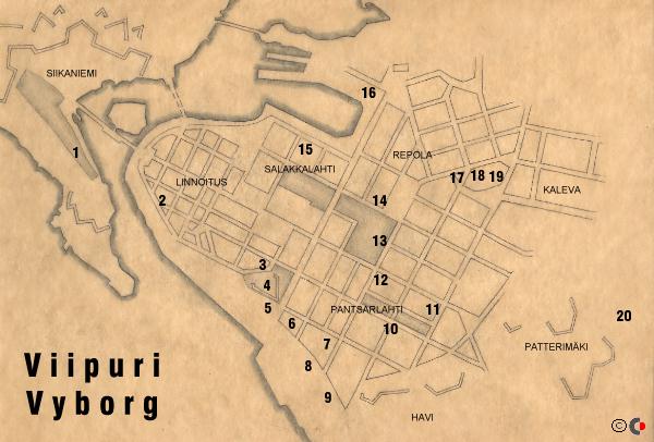 map of Viipuri (43K)